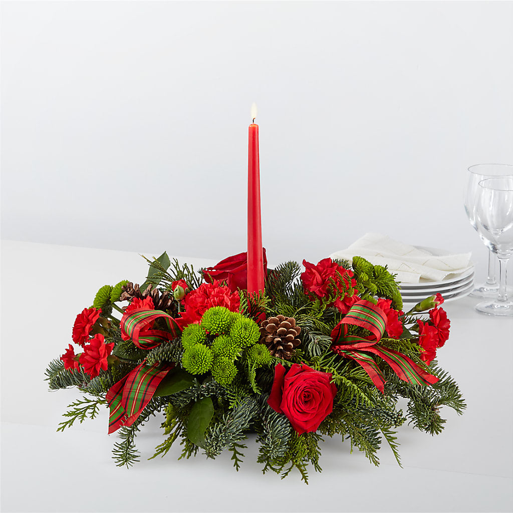 By the Candlelight Centerpiece – Bouquet.com, Tontitown AR