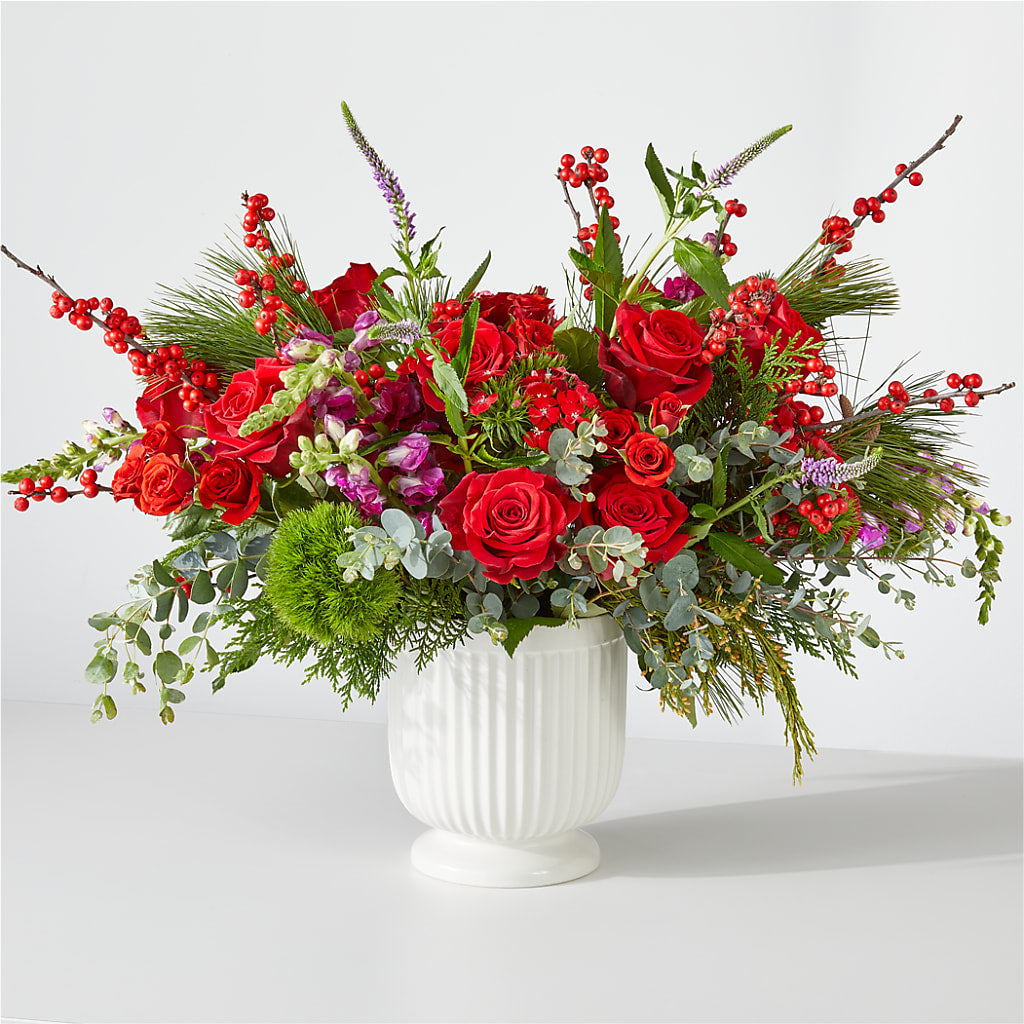 Big Red Bow Bouquet – Bouquet.com, Tontitown AR