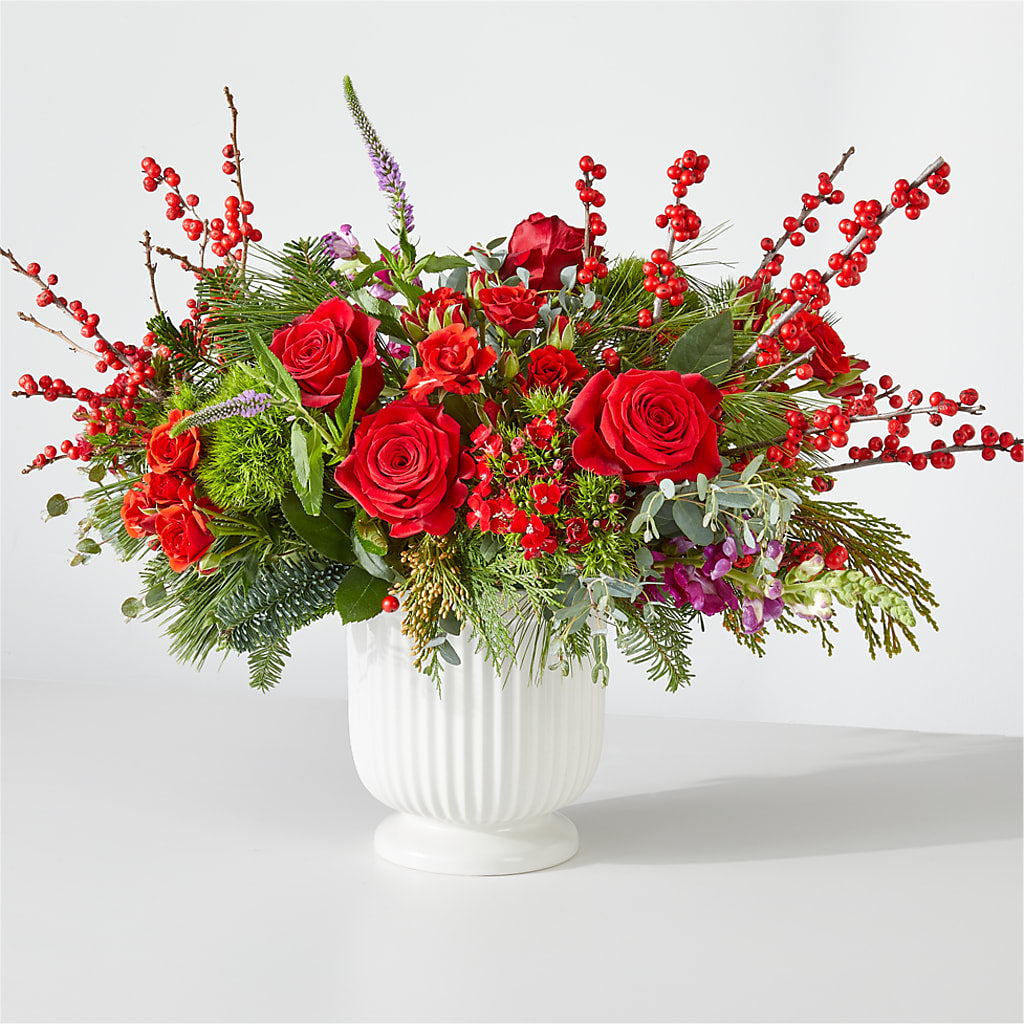 Big Red Bow Bouquet – Bouquet.com, Tontitown AR