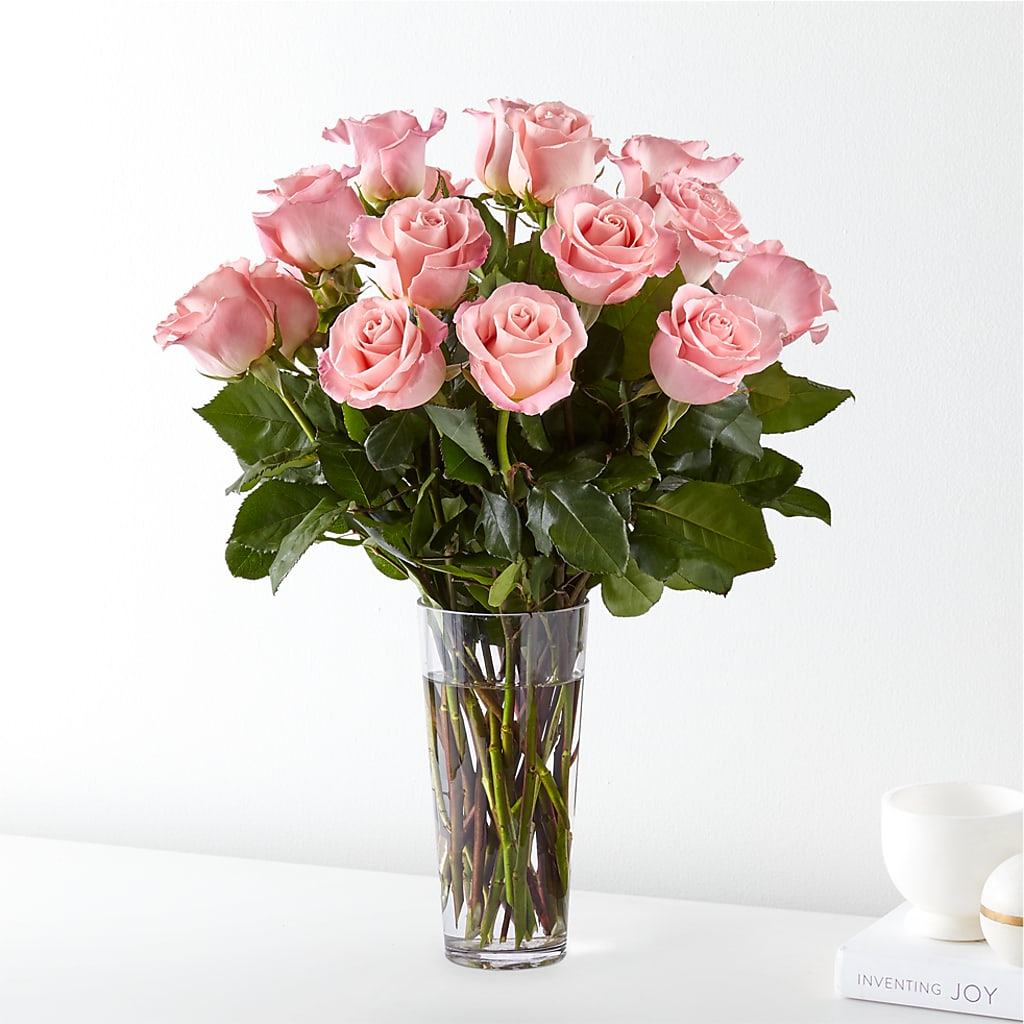 Long Stem Pink Rose Bouquet – Bouquet.com, Tontitown AR
