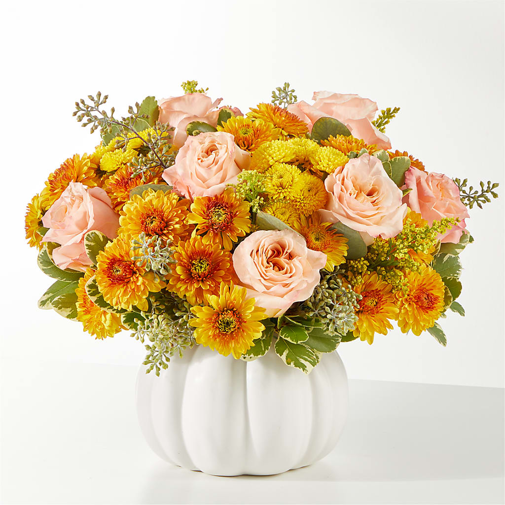 Peachy Pumpkin – Bouquet.com, Tontitown AR