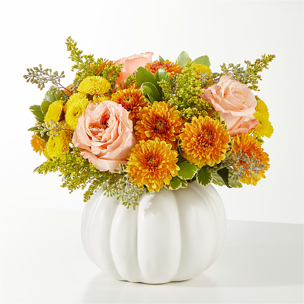 Peachy Pumpkin – Bouquet.com, Tontitown AR