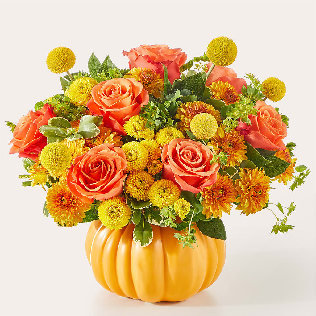 Gourdgeous Pumpkin – Bouquet.com, Tontitown AR