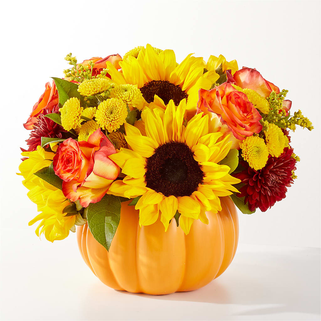 Golden Gourd Pumpkin Bouquet – Bouquet.com, Tontitown AR