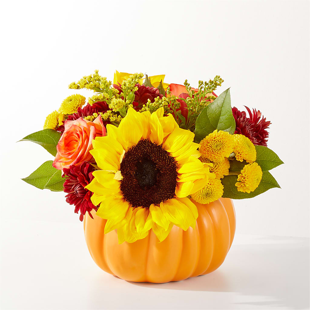 Golden Gourd Pumpkin Bouquet – Bouquet.com, Tontitown AR