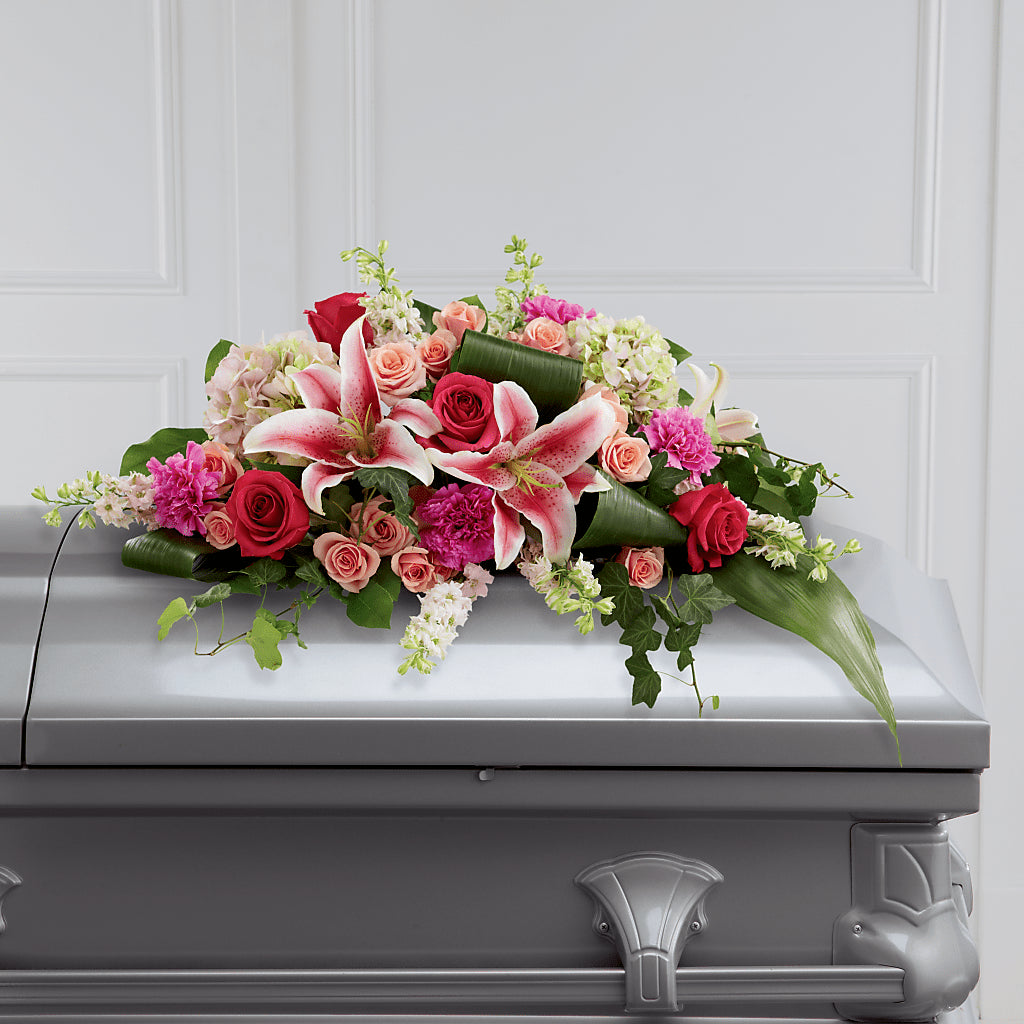 Splendid Grace Casket Spray – Bouquet.com, Tontitown AR