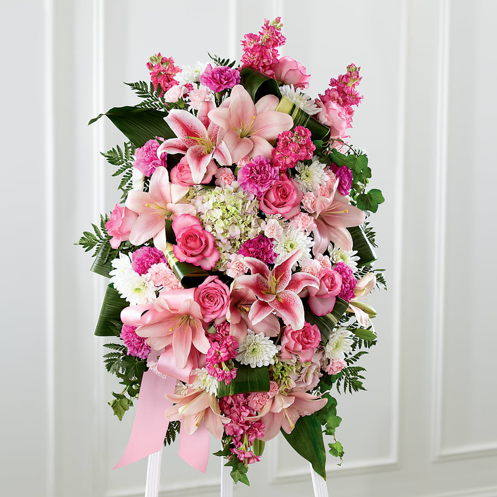 Comforting Standing Spray – Bouquet.com, Tontitown AR