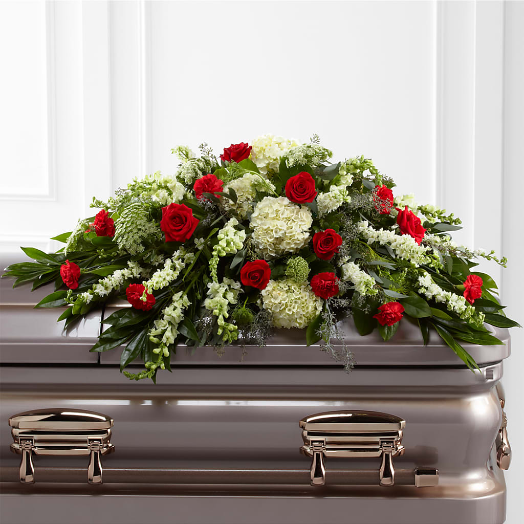 Sincerity Casket Spray – Bouquet.com, Tontitown AR