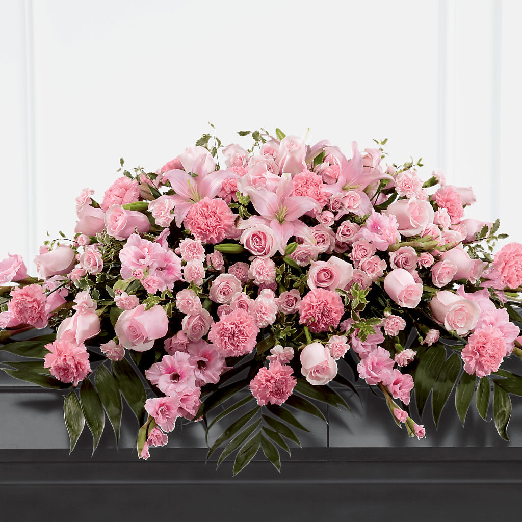 Garden of Comfort Casket Spray (Standard) – Bouquet.com, Tontitown AR