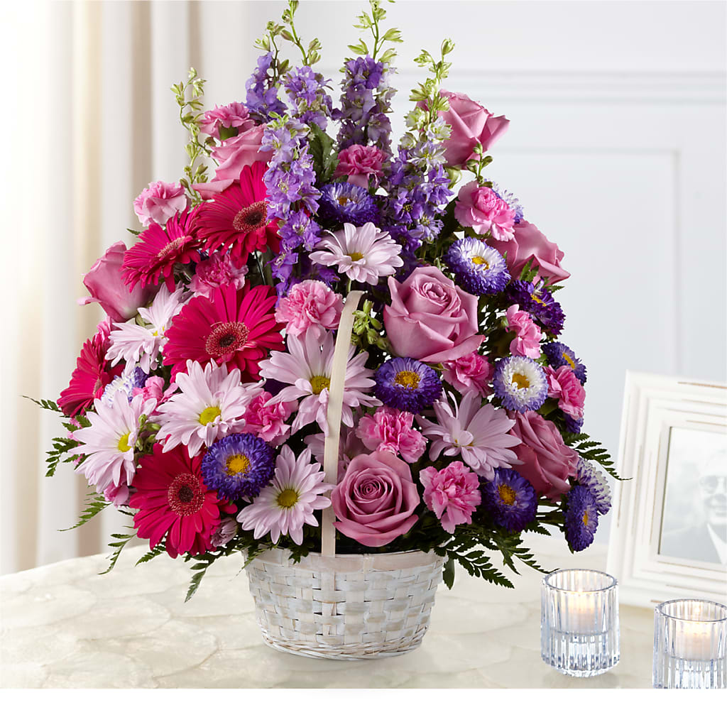 Pastel Peace Basket – Bouquet.com, Tontitown AR