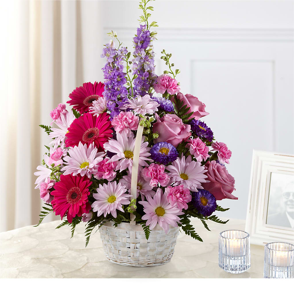 Pastel Peace Basket – Bouquet.com, Tontitown AR