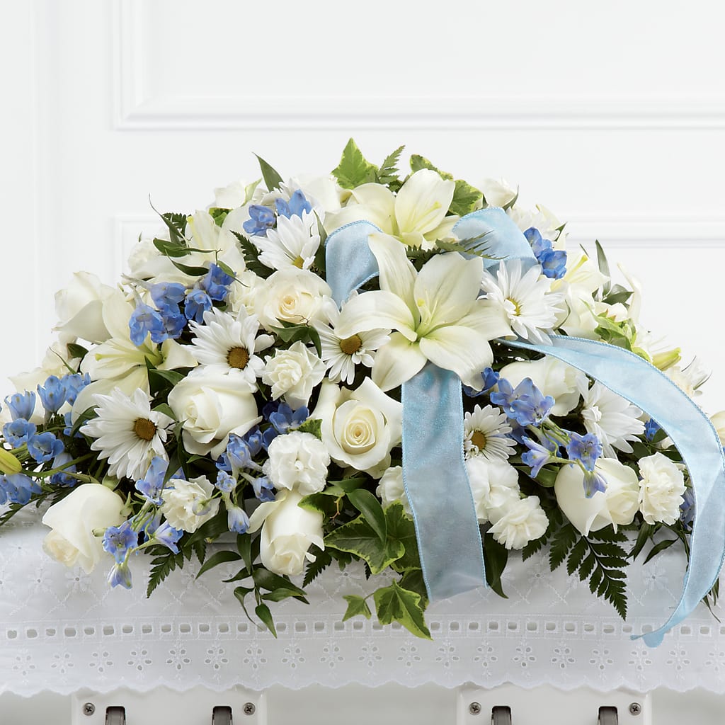 Tender Treasure Casket Spray – Bouquet.com, Tontitown AR