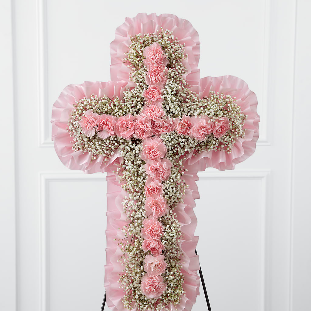 Angel's Cross Easel – Bouquet.com, Tontitown AR