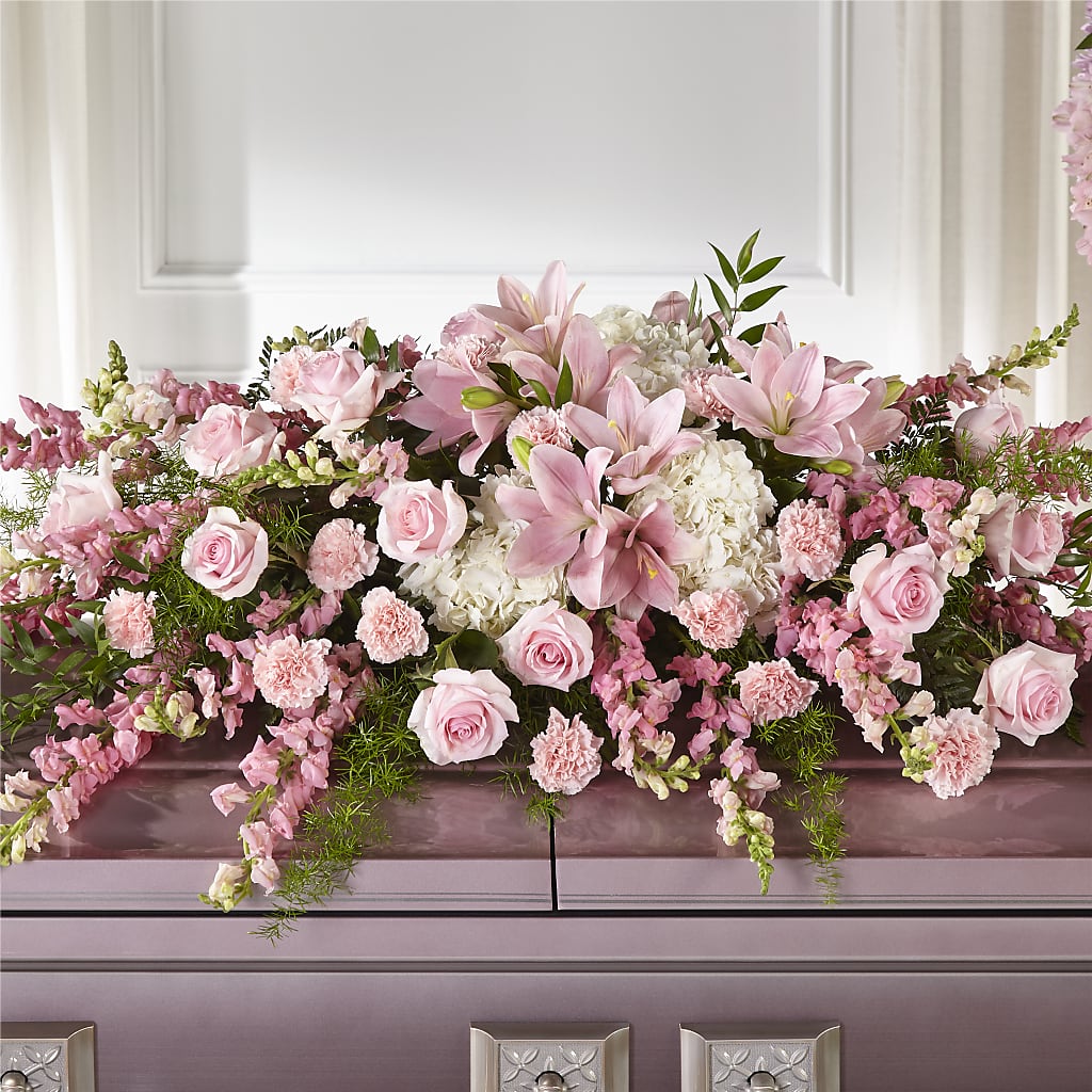 Life & Remembrance Casket Spray – Bouquet.com, Tontitown AR