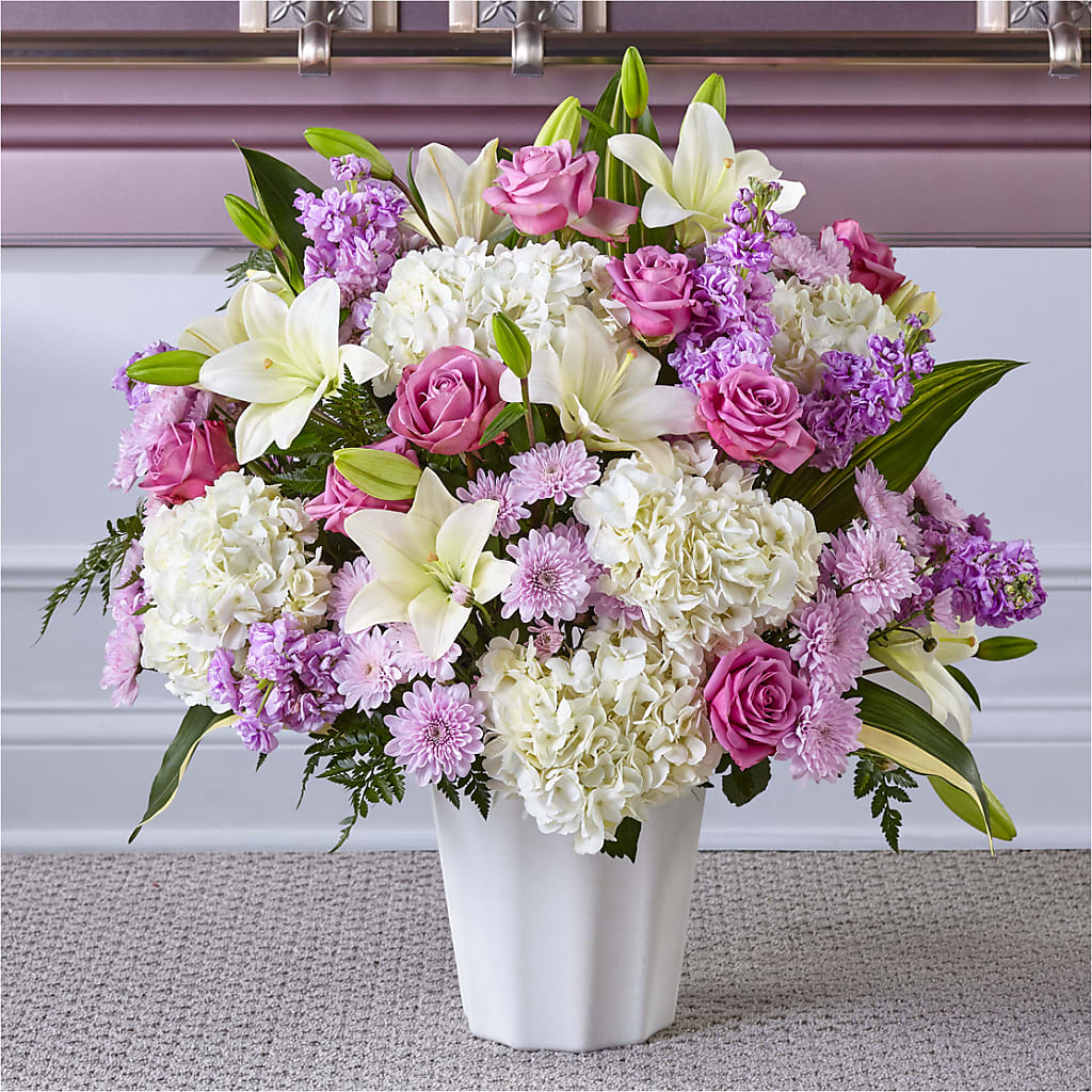 Heaven Sent Floor Basket – Bouquet.com, Tontitown AR