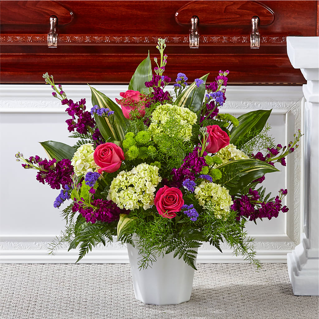 Beautiful Horizons Floor Basket – Bouquet.com, Tontitown AR