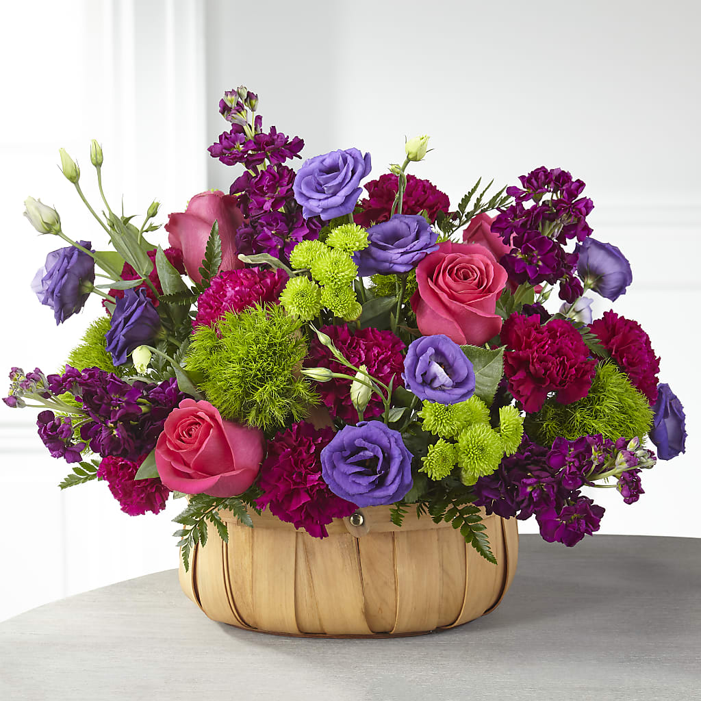 Serene Sanctuary Basket – Bouquet.com, Tontitown AR