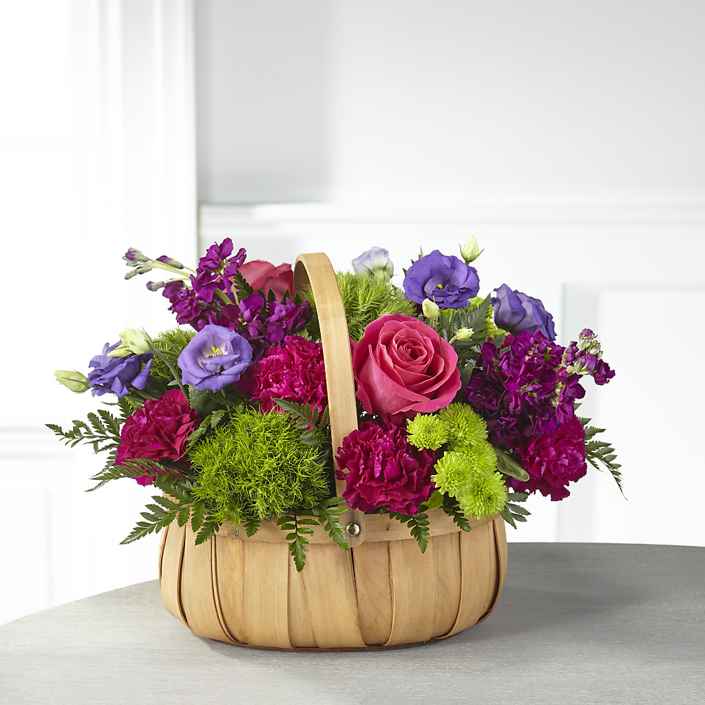 Serene Sanctuary Basket – Bouquet.com, Tontitown AR