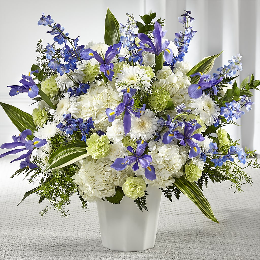 Soft Serenity Floor Basket – Bouquet.com, Tontitown AR