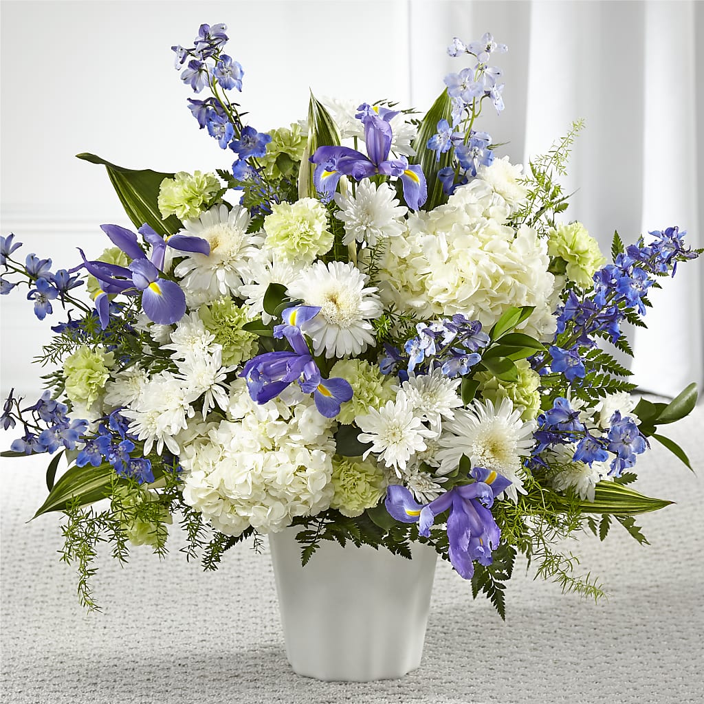 Soft Serenity Floor Basket – Bouquet.com, Tontitown AR