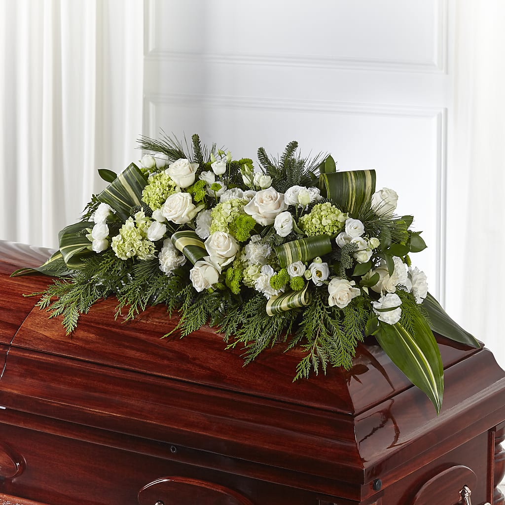 Hopeful Gesture Casket Spray – Bouquet.com, Tontitown AR