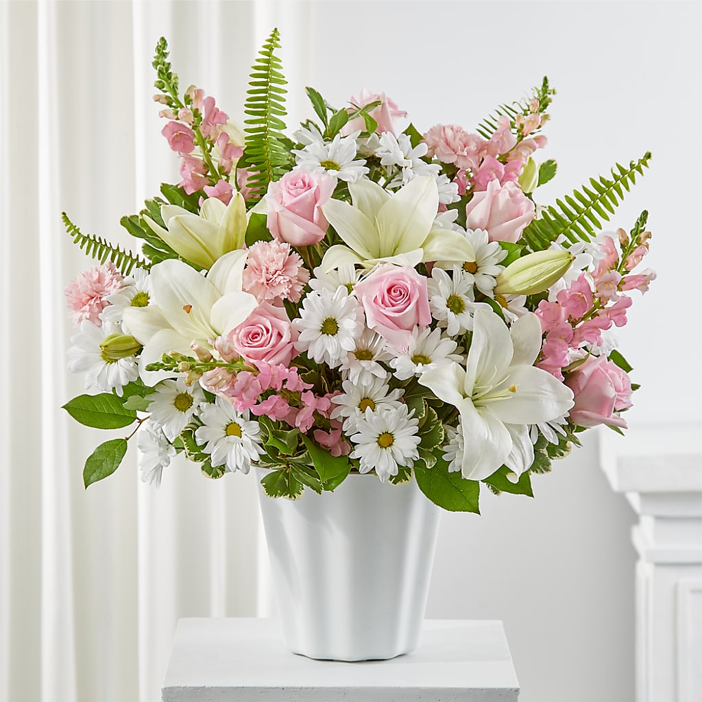 Soft Touch Tabletop Basket – Bouquet.com, Tontitown AR