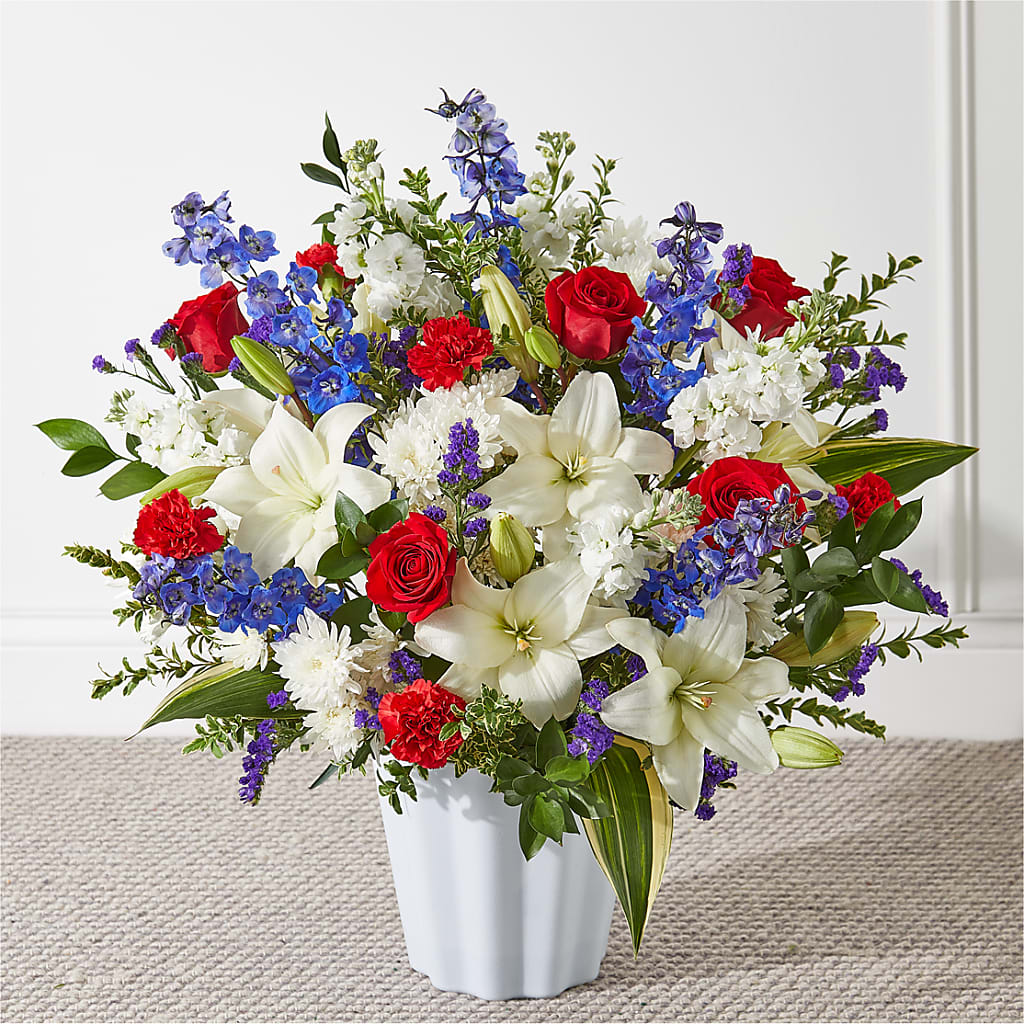 Consoled Floor Basket – Bouquet.com, Tontitown AR