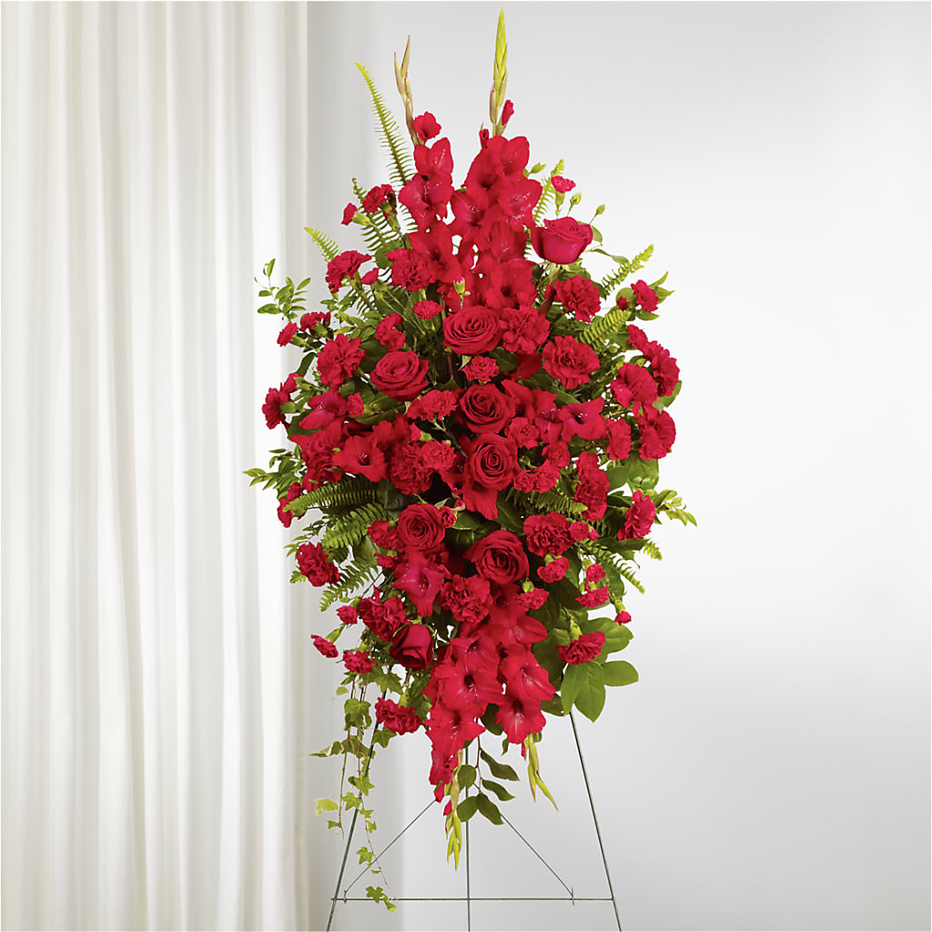 From the Heart Standing Spray – Bouquet.com, Tontitown AR