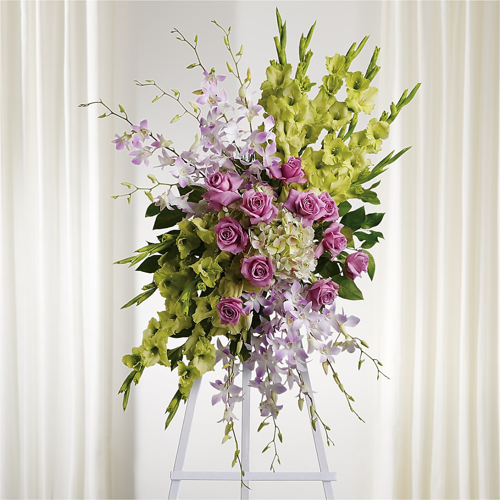 Lasting Legacy Standing Spray – Bouquet.com, Tontitown AR