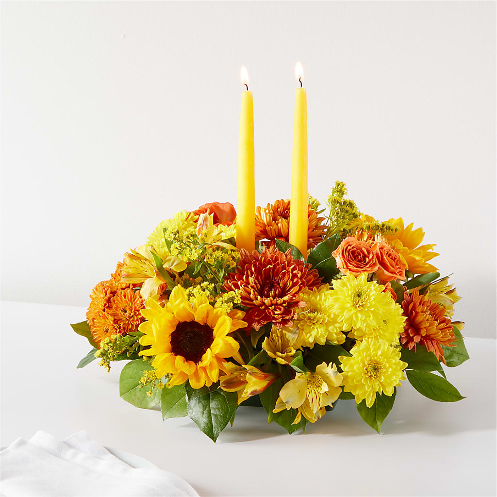 Autumn Harmony Centerpiece – Bouquet.com, Tontitown AR