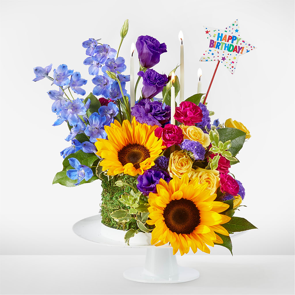 Star of the Day Floral Cake – Bouquet.com, Tontitown AR