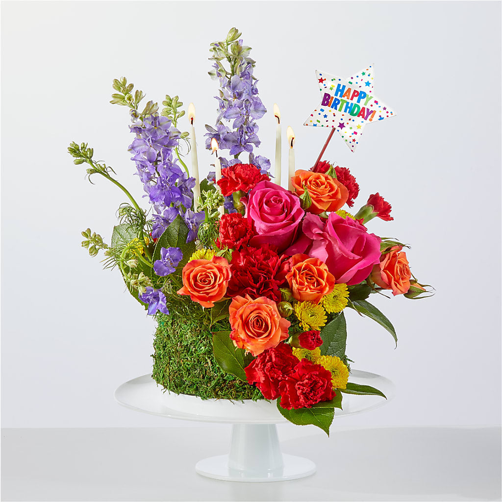 Best Year Yet Floral Cake – Bouquet.com, Tontitown AR