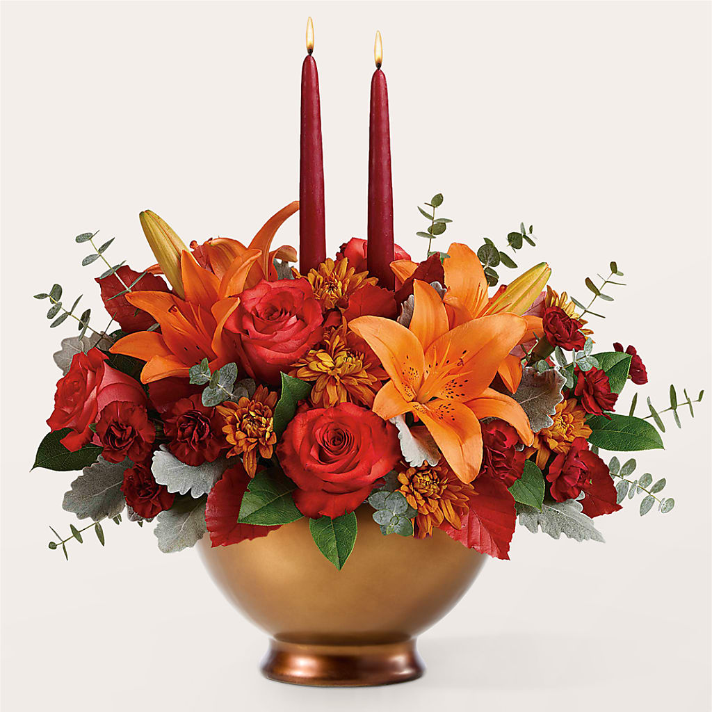 Fruits of Fall Centerpiece –  Bouquet.com, Tontitown AR