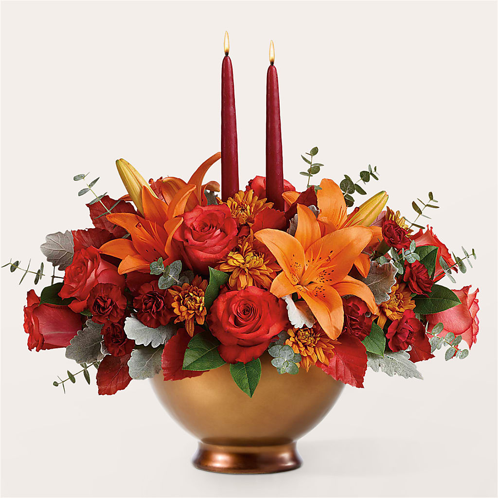 Fruits of Fall Centerpiece –  Bouquet.com, Tontitown AR