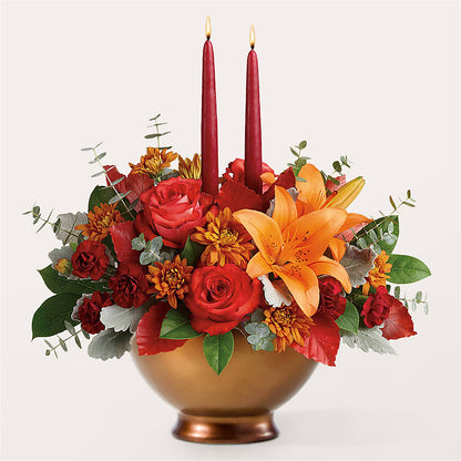 Fruits of Fall Centerpiece –  Bouquet.com, Tontitown AR