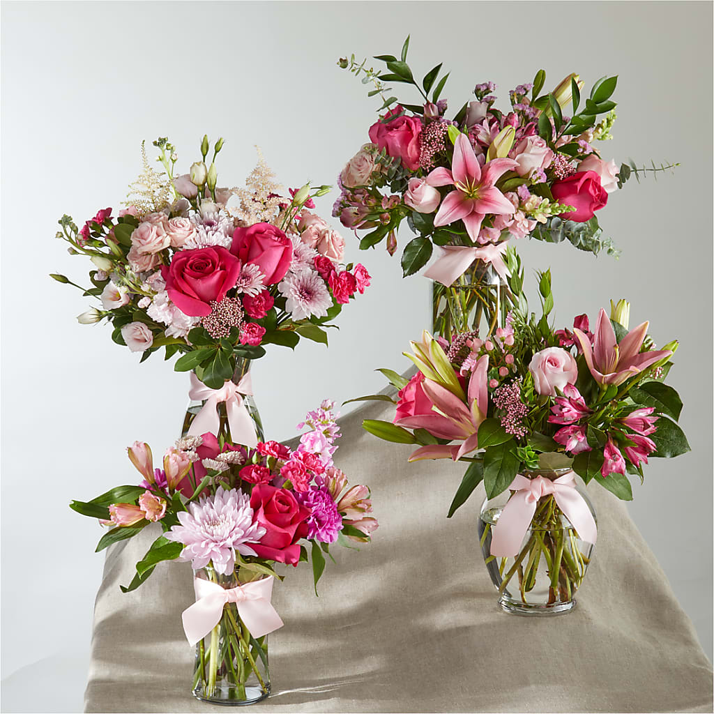 Pink Ribbon - A Florist Original –  Bouquet.com, Tontitown AR