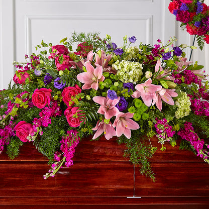 Radiant Tribute Casket Spray –  Bouquet.com, Tontitown AR
