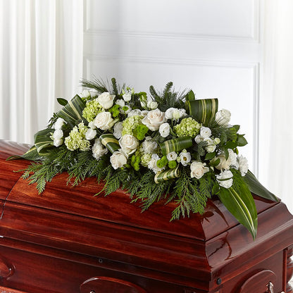 Hopeful Gesture Casket Spray –  Bouquet.com, Tontitown AR