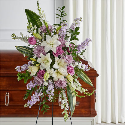 Grateful Hearts Standing Spray –  Bouquet.com, Tontitown AR
