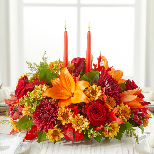 Autumn's Embrace Centerpiece –  Bouquet.com, Tontitown AR