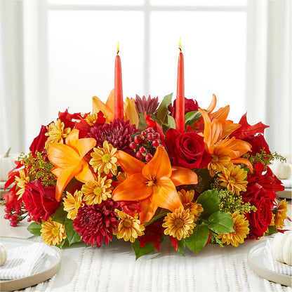 Autumn's Embrace Centerpiece –  Bouquet.com, Tontitown AR